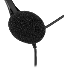 Гарнитура Oklick HS-M300 чёрный/серый, проводная, USB