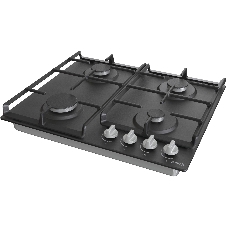 Газовая варочная панель Gorenje G641EXB, 4 конфорки, металл, черный