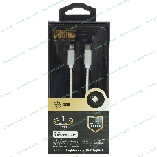 Кабель Cactus CS-LG.USB.C-1 USB Type-C (m)-Lightning (m) 1м белый блистер