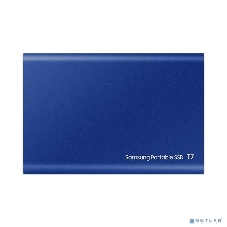 Внешний SSD Samsung T7, 2TB, USB 3.2 Gen 2 Type-C, R/W 1050/1000, синий