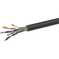 Кабель витая пара U/UTP cat.5e 4х2х24AWG solid CCA PE Out. 305м (м) Net.on 01-0301