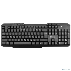 Комплект клавиатура + мышь Defender JAKARTA C-805 RU черный 45805