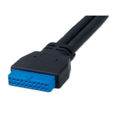 Планка USB 3.0 на заднюю панель низкопрофильная Cablexpert CC-USB3-RECEPTACLE-LP, 2 порта USB