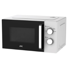Микроволновая печь JVC JK-MW134M белый, 20 л, 700 Вт, переключатели - поворотный механизм