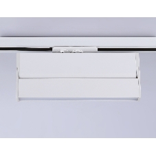 Трековый однофазный светодиодный светильник Ambrella light GL6806 WH белый LED 12W 4200K 230*22*87