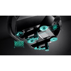 Игровой руль с педалями FLASHFIRE ES900R (Совместим с Nintendo Switch, PS3, PS4, Xbox One, Xbox XSX/XSS, ПК; USB подключение)