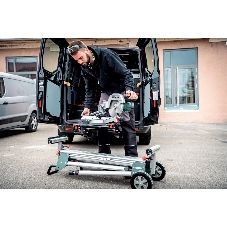 Торцовочная пила Metabo KGS 254 M set 1450Вт 5000об/мин d=254мм