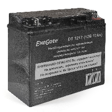Батарея для ИБП ExeGate DT 1217 (12V 17Ah, клеммы F3 (болт М5 с гайкой))