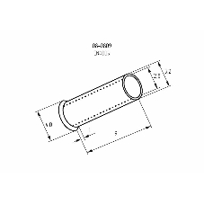 Наконечник штыревой втулочный Rexant L-9 мм 4 мм² (НШВ 4.0-9/НГ 4,0-9)