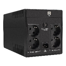 Источник бесперебойного питания ExeGate SpecialPro Smart LLB-1500.LCD.AVR.4SH.USB 1500VA/950W, LCD, AVR, 4*Schuko, USB, черный