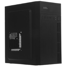 Компьютерный корпус KingPrice KPCC-MN210 черный без БП mATX 1x80мм 2x120мм 2xUSB 2.0 audio