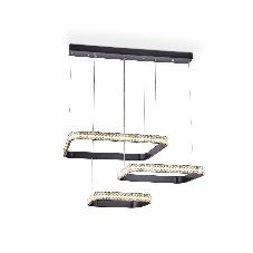 Светильник Ambrella light FA6166 BK черный 131W 720*500*900 (ПДУ РАДИО 2.4)
