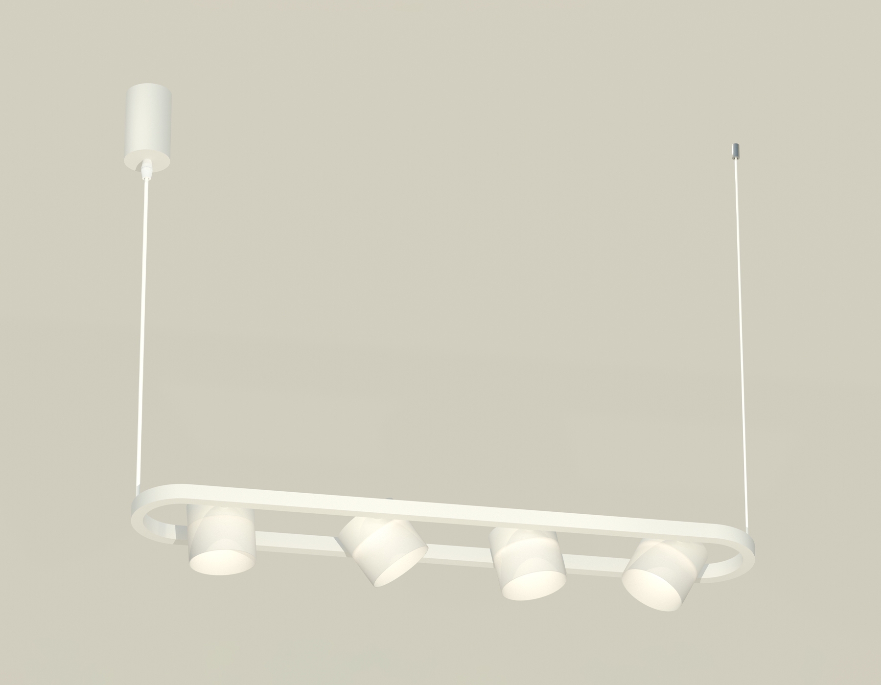 Светильник Ambrella light XB9163154/4 SWH/FR белый песок/белый матовый GX53 (C9163, N8402)