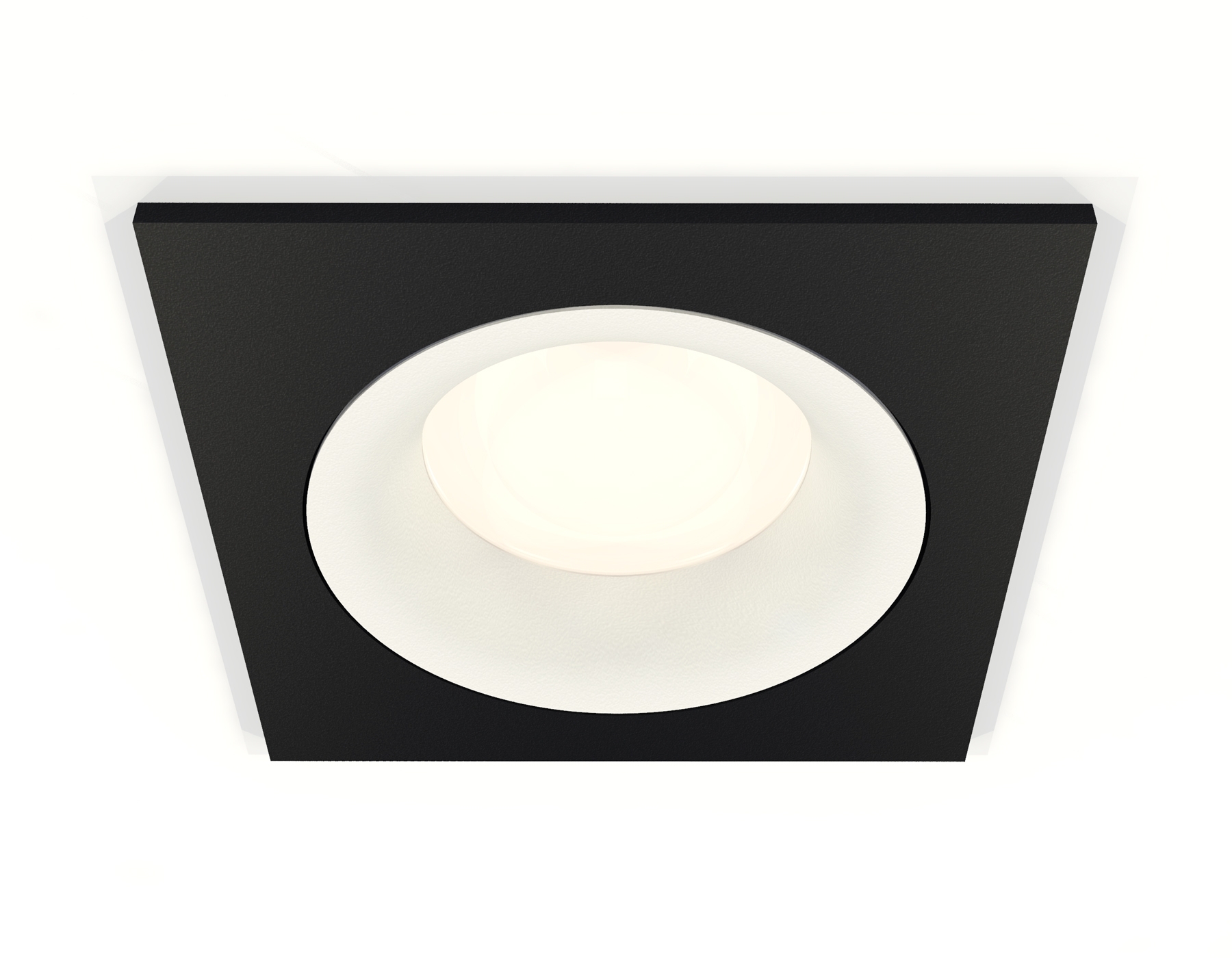 Комплект встраиваемого светильника Ambrella light XC7632001 SBK/SWH черный песок/белый песок MR16 GU5.3 (C7632, N7010)