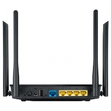 Маршрутизатор беспроводной Asus RT-AC1200 10/100BASE-TX черный (Dual Band)
