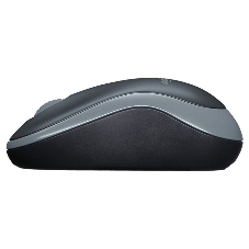Мышь беспроводная Logitech M185 серый/черный, 1000 dpi, радиоканал, USB, кнопки - 3