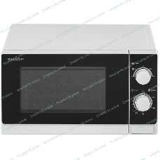 Микроволновая печь Sharp R-2000RW белый, 20 л, 800 Вт, переключатели - поворотный механизм