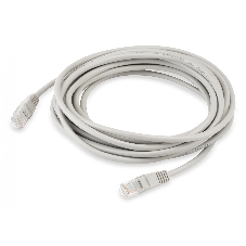 Патч-корд Buro LSZH UTP cat.5e 5м серый RJ-45 (m)-RJ-45 (m)