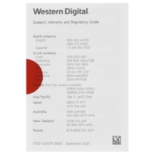Накопитель SSD WD Red SN700, 1Tb, PCIe 3.0 x4, M.2 2280, NVMe, R/W 3430/3000