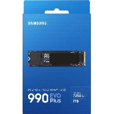 Накопитель SSD Samsung 990 EVO Plus, 1024 Gb, M.2 2280, PCIe 4.0 x4, NVMe, R/W 7150/6300