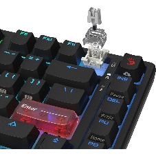 Клавиатура A4Tech Bloody MS76 проводная, USB Type-A, черный