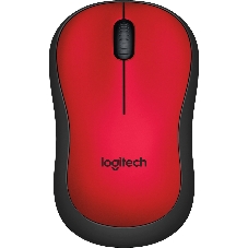 Мышь беспроводная Logitech M220 SILENT черный/серый, 1000 dpi, радиоканал, USB, кнопки - 3