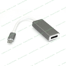 Адаптер Type-C на DisplayPort, серый