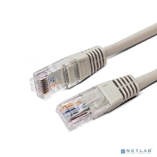 Кабель патч-корд, Filum FL-U5-3M U/UTP 5e cat. 3м, 26AWG(7x0.16 мм), омедненный алюминий (CCA), PVC, серый