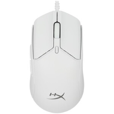 Мышь проводная HyperX Pulsefire Haste 2 белый, 26000 dpi, USB, кнопки - 6
