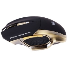 Мышь беспроводная Crown Gaming CMXG-605 черный, 1600 dpi, радиоканал, USB, кнопки - 6