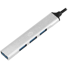 USB-концентратор Digma DHUB-4USB-AC-2.0, USB-C + USB-A, USB 2.0 4 портов, USB