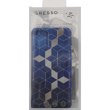 Чехол (клип-кейс) Gresso Meridian, для ZTE Blade L9, синий gr17aaae9050
