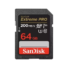 Флеш карта SanDisk Extreme PRO 64GB SDXC Memory Card 200MB/s