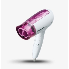Фен Panasonic EH-ND21-P615 белый/розовый, 1200 Вт, компактный