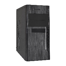 Компьютерный корпус Minitower ExeGate EX299310RUS MA-373X-UNS400 (mATX, БП UNS400 с вент. 12см, 2*USB, аудио, черный)