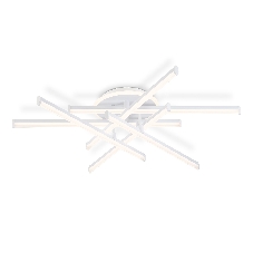 Потолочный светодиодный светильник Ambrella light FL6251 WH белый 97W 3000K-6400K 805*760*170 (ПДУ ИК)