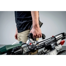 Торцовочная пила Metabo KGS 254 M set 1450Вт 5000об/мин d=254мм