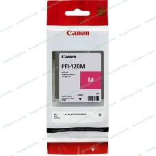 Картридж струйный Canon PFI-120 M 2887C001 пурпурный (130 мл) для Canon imagePROGRAF