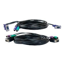 Набор кабелей D-LINK DKVM-CB3 для DKVM - 2хPS/2,1xVGA, 3м
