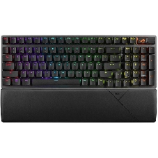 Клавиатура ASUS Strix Scope II 96 гибридная, Bluetooth, радиоканал, чёрный
