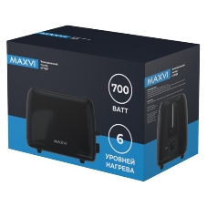 Тостер Maxvi KT723P черный