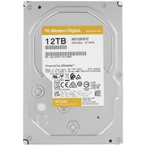 Жесткий диск HDD WD Gold 12Tb 7200rpm SATA 512Mb 3.5