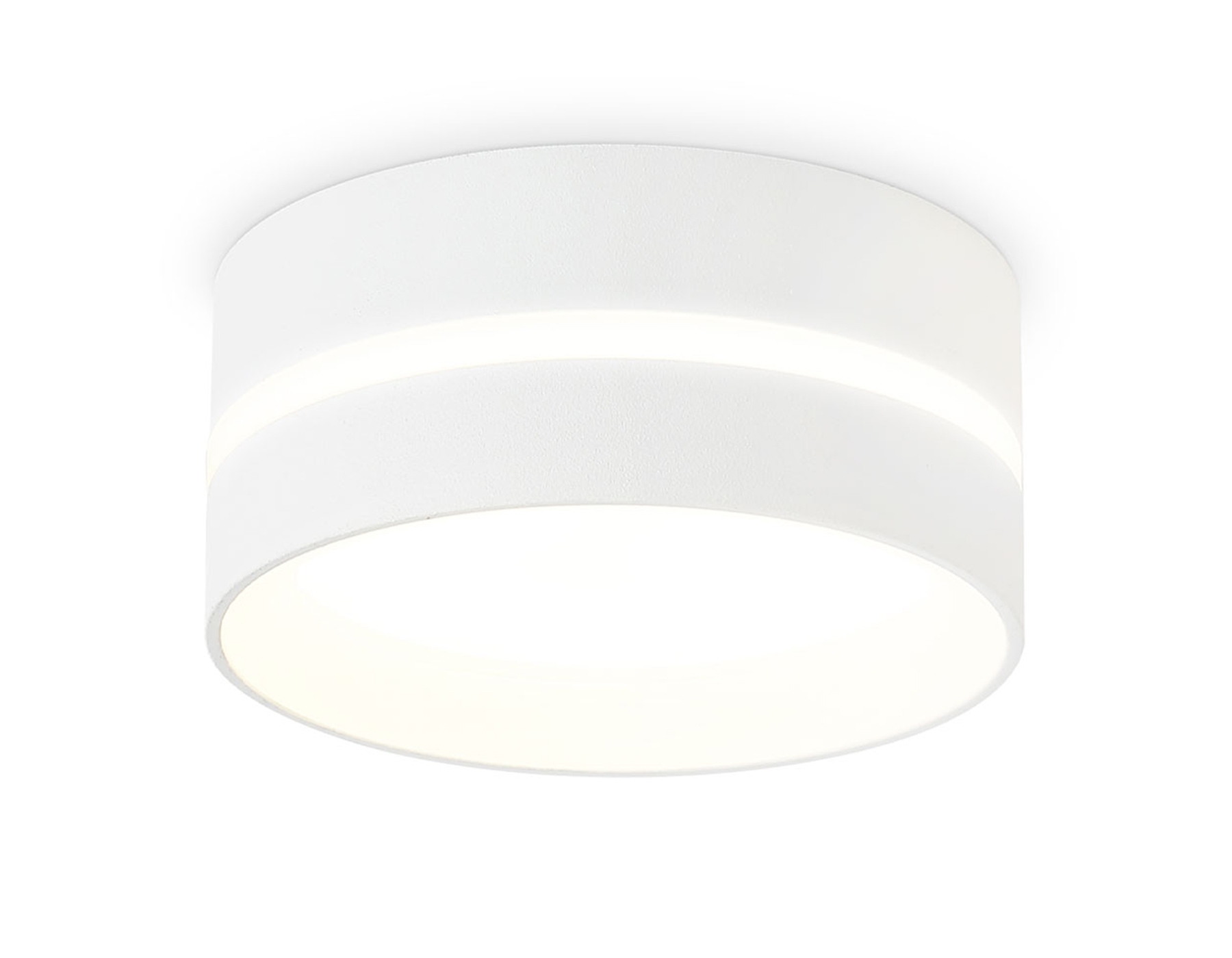Светильник Ambrella light TN5391 SWH/FR белый песок/белый матовый GX53 IP44 D85*55