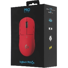 Мышь беспроводная Logitech G PRO X SUPERLIGHT розовый, 25600 dpi, радиоканал, USB, кнопки - 5