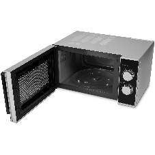 Микроволновая печь Vitek VT-MW0823 серебристый/черный, 23 л, 900 Вт, переключатели - поворотный механизм