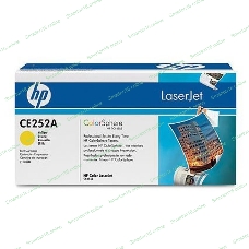 Картридж лазерный HP CE252A желтый для CLJ CM3530/CP3525 7000 стр.