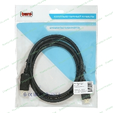 Кабель аудио-видео Buro v. 1.2 DisplayPort (m)/HDMI (m) 2м. Позолоченные контакты черный (BHP DPP HDMI-2)