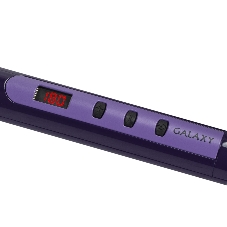 Щипцы для завивки волос Galaxy LINE GL4617 фиолетовый, 25 мм, 100-220 °C, 13 режимов