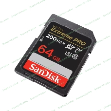 Флеш карта SanDisk Extreme PRO 64GB SDXC Memory Card 200MB/s