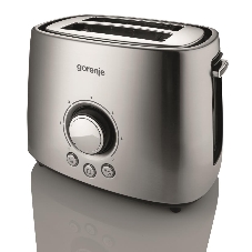Тостер Gorenje T1000E серебристый/черный